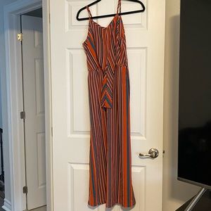 Flowy striped dress